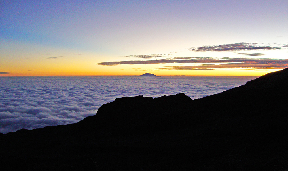 View from Kilimanjaro
