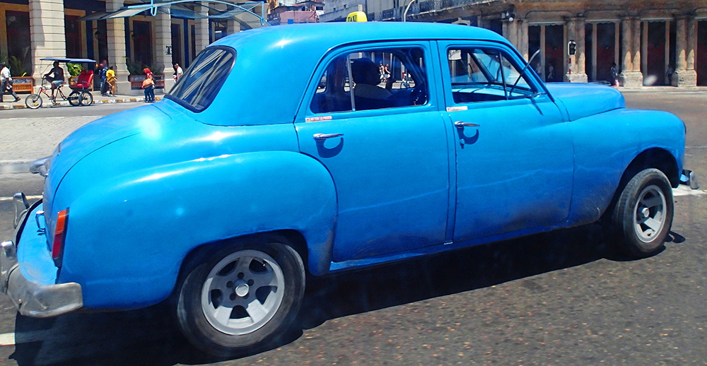 Classic Vintage Taxi in Havana